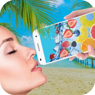 Drink Your Phone Simulator Fun app icon