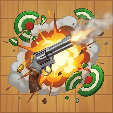 Gun Shooting Spin: Gun Flip app icon
